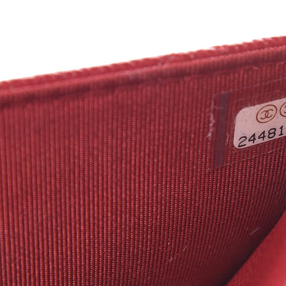 Chanel Caviar Quilted Wallet on Chain WOC Red 8 of 10