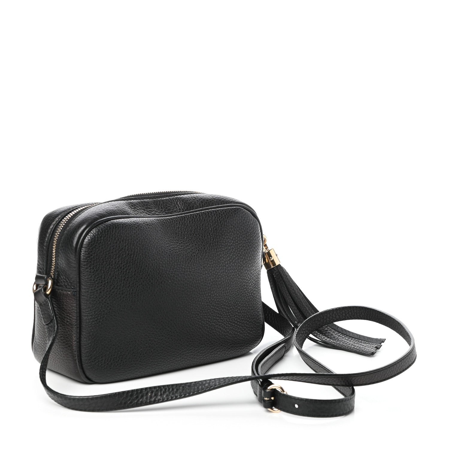 Gucci Pebbled Calfskin Small Soho Disco Bag Black 2 of 8