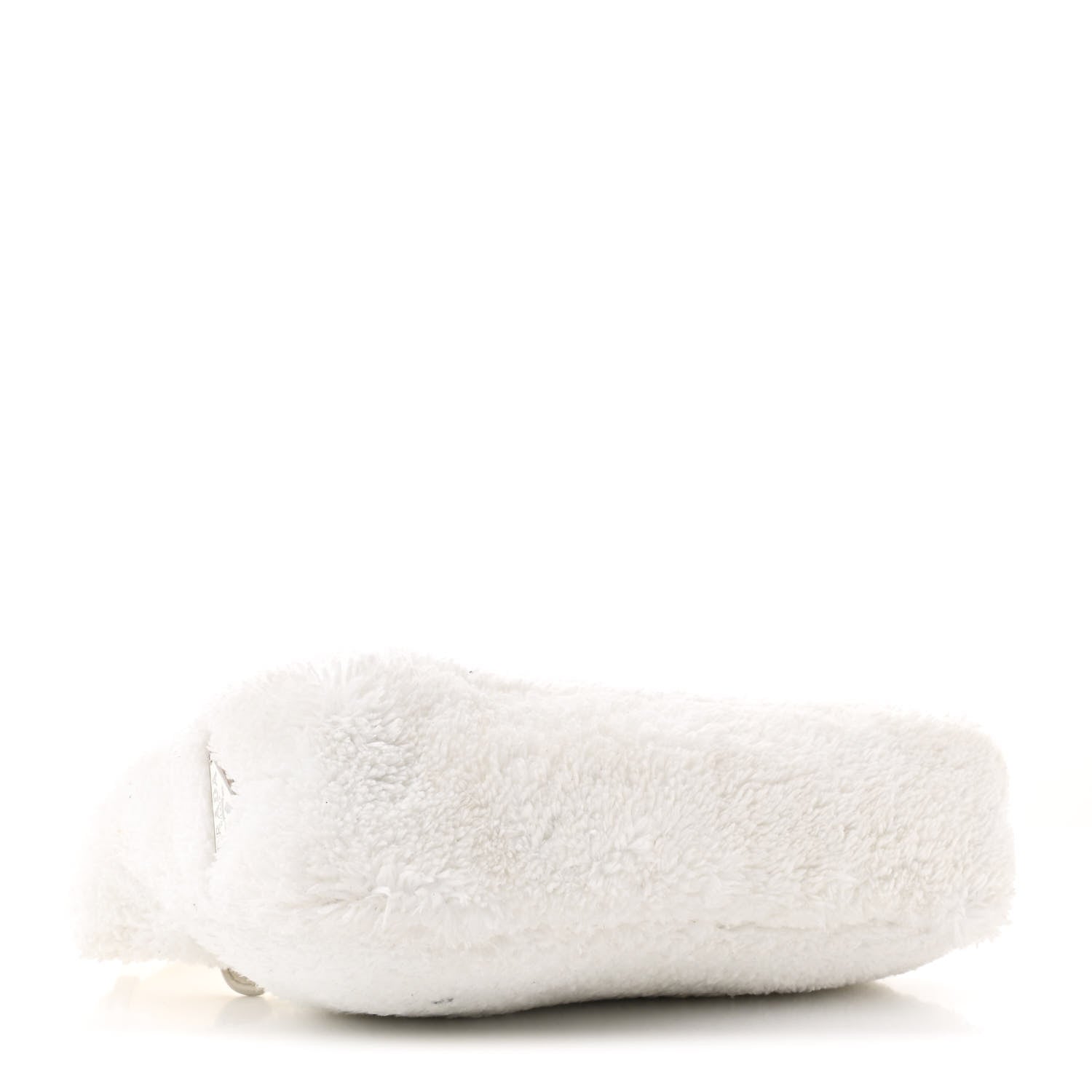 Prada Terry Cloth Mini Re-Edition 2000 Bag White Black 4 of 11