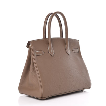 Hermes Togo Birkin 30 Etoupe 3 of 37