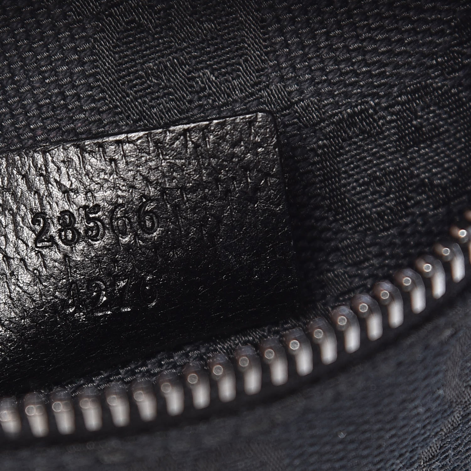 Gucci GG Monogram Double Pocket Belt Bag Black 7 of 9