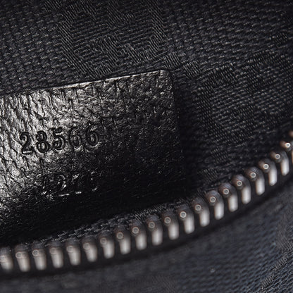 Gucci GG Monogram Double Pocket Belt Bag Black 7 of 9
