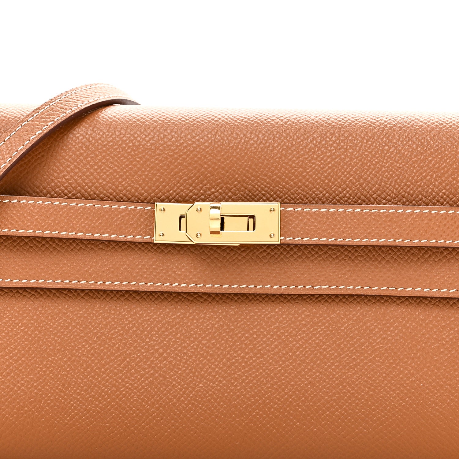 Hermes Epsom Kelly Wallet To Go Gold 8 of 11