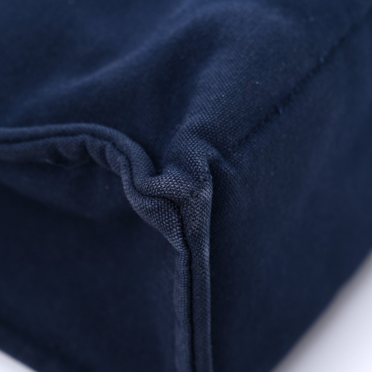 Hermes Canvas Herline GM Tote Navy 9 of 14