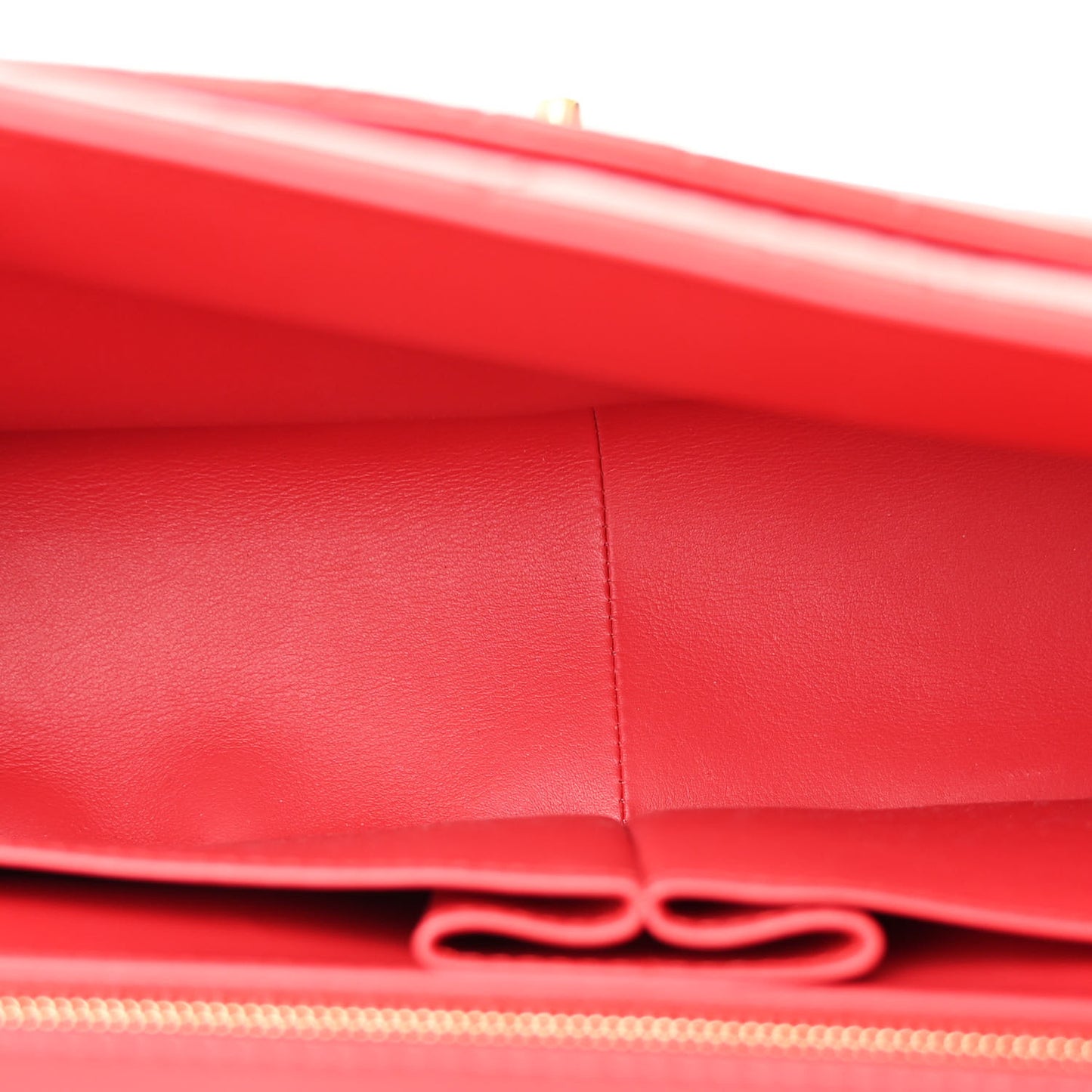 Alligator Jumbo Double Flap Red