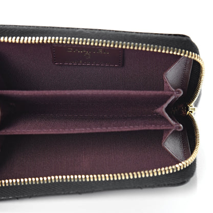 Chanel Caviar Quilted Zip Coin Purse Black 5 of 8