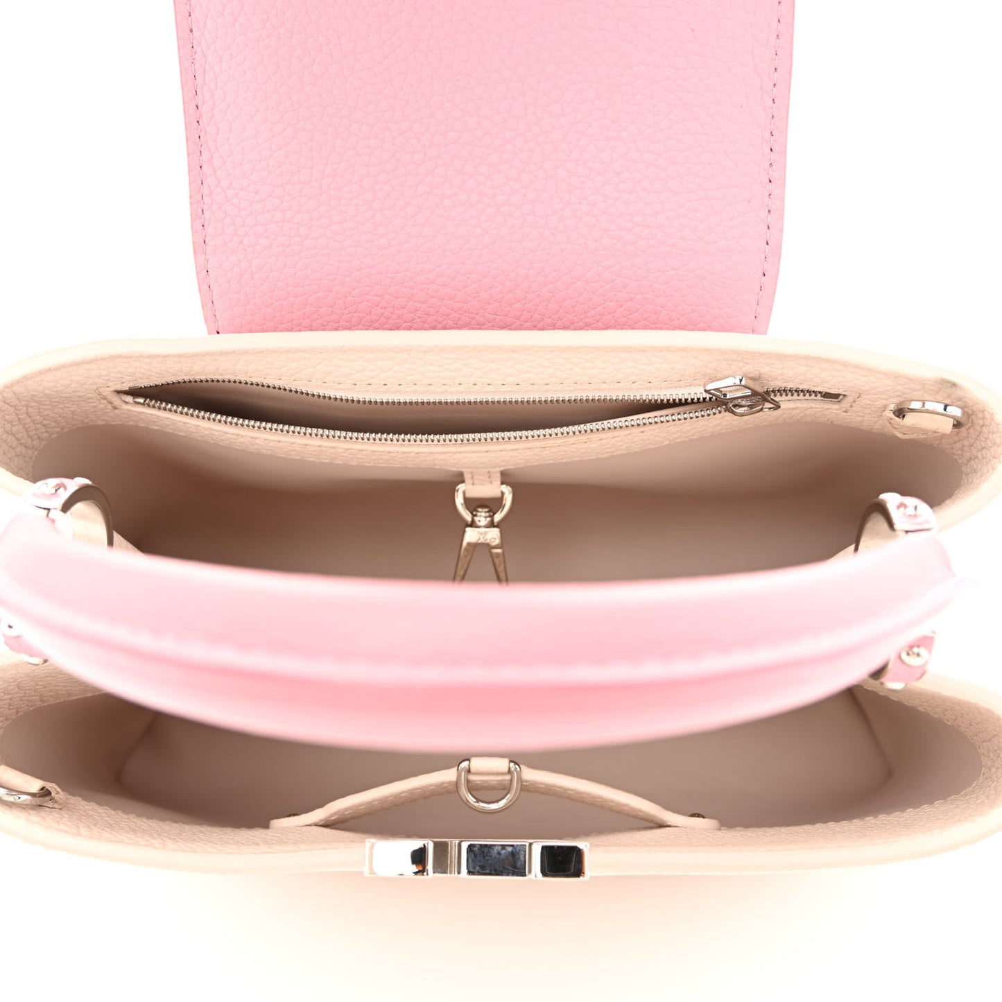Taurillon Capucines PM Petale Pink