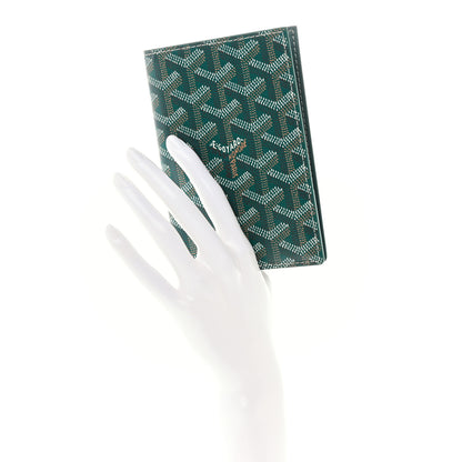 Goyard Goyardine Passport Wallet Green 2 of 8