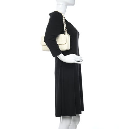 Chanel Lambskin Chocolate Bar Leo Lion Flap White 2 of 11