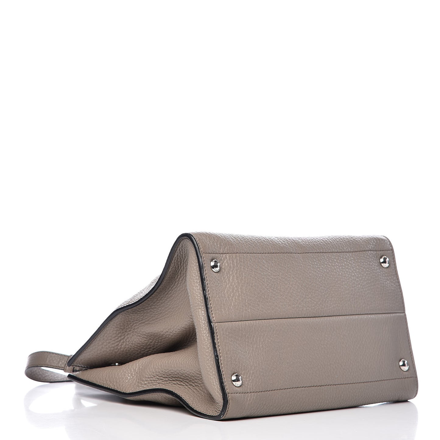 Vitello Daino Twin Pocket Tote Argilla