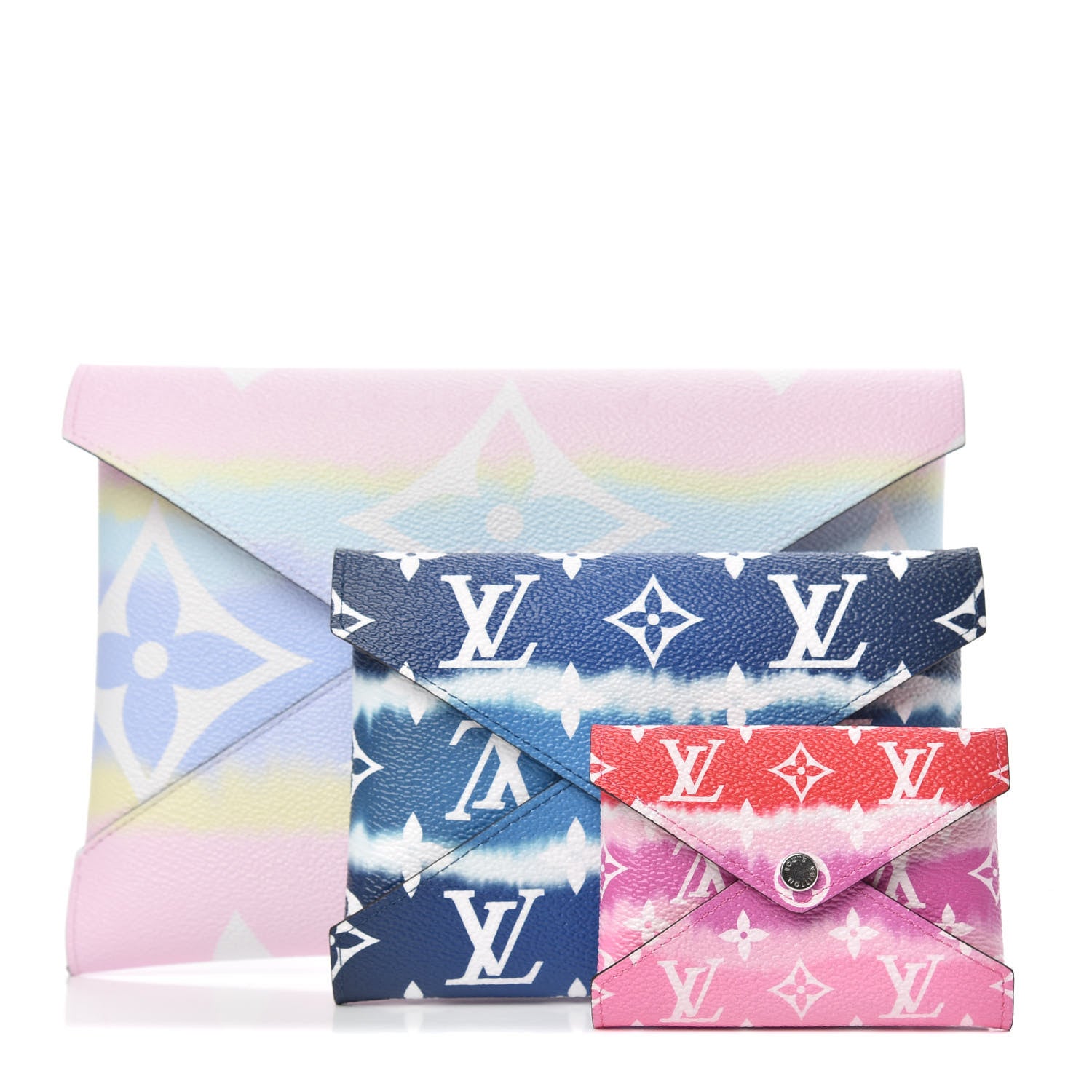 Louis Vuitton Monogram Escale Kirigami Pochette Set 1 of 8