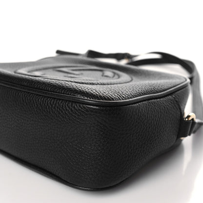 Gucci Pebbled Calfskin Small Soho Disco Bag Black 9 of 11