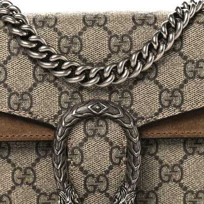 Gucci GG Supreme Monogram Mini Dionysus Shoulder Bag Taupe 7 of 9