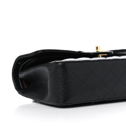 Chanel Caviar Quilted Small Double Flap Black 8 of 11