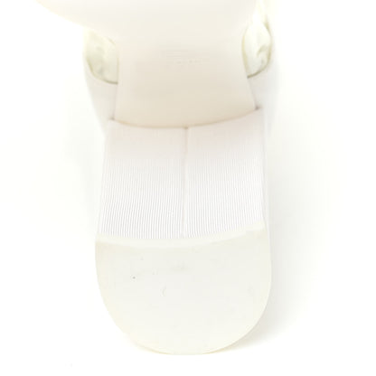 Chanel PVC Grosgrain High Boots 36 Transparent White 8 of 14