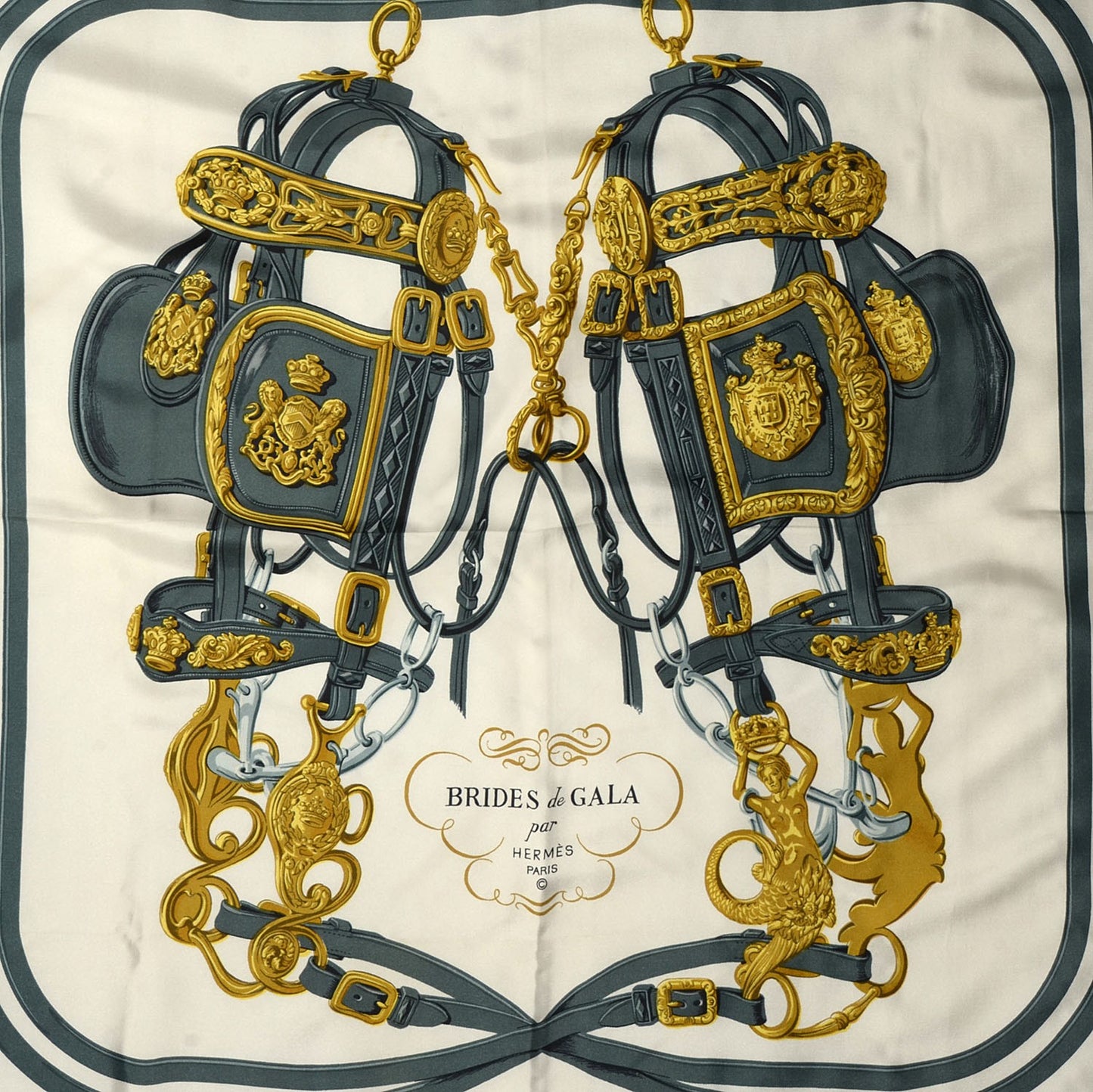 Silk Brides De Gala Scarf 90