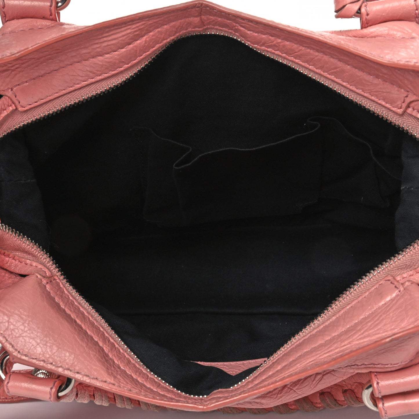 Agneau Giant 12 Silver Hardware Town Rose Peche