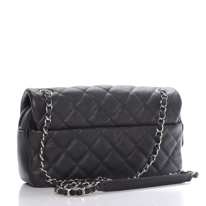 Chanel Caviar Quilted Medium Easy Flap Black 4 of 10