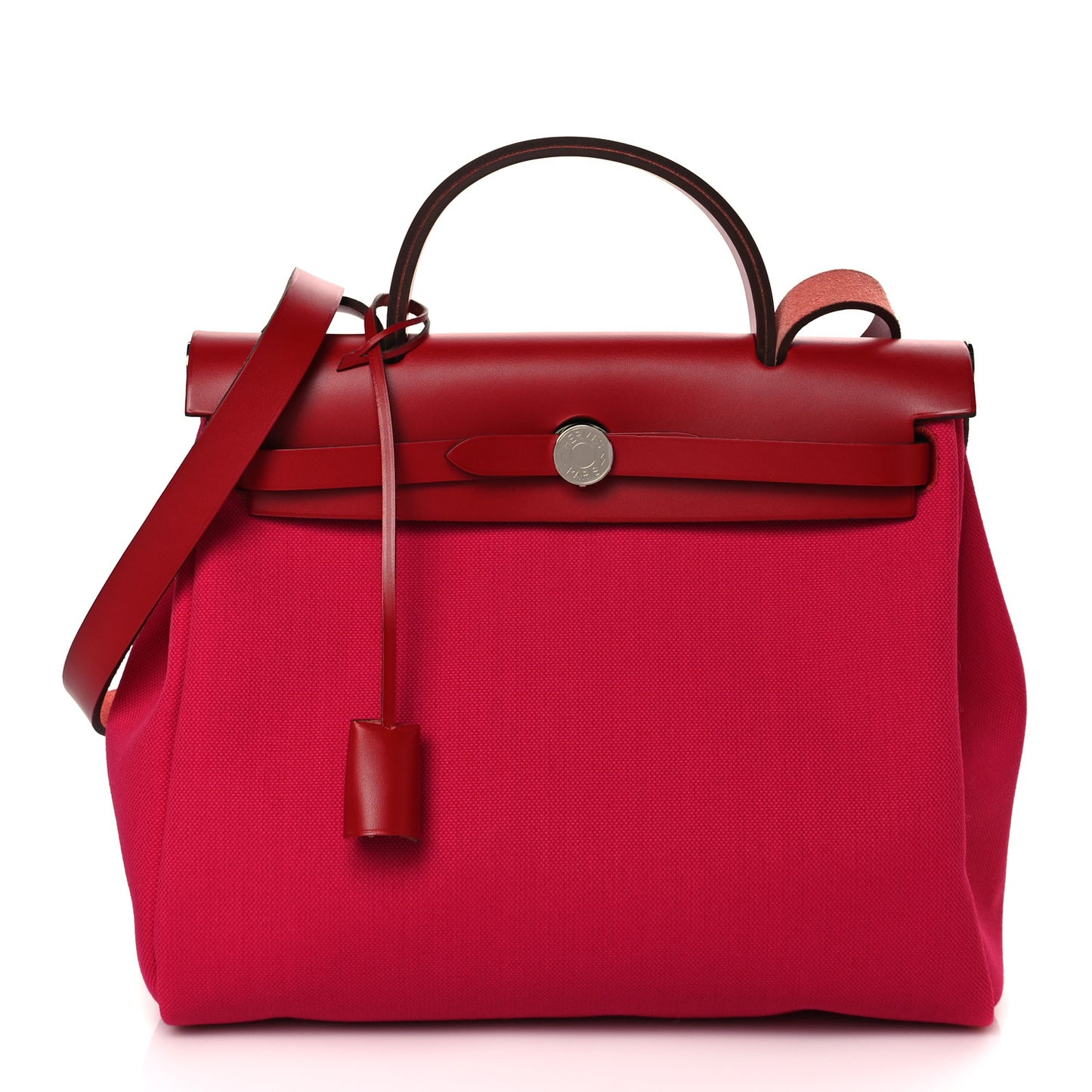 Military Toile Vache Hunter Herbag Zip PM 31 Rose Mexico Rouge Piment