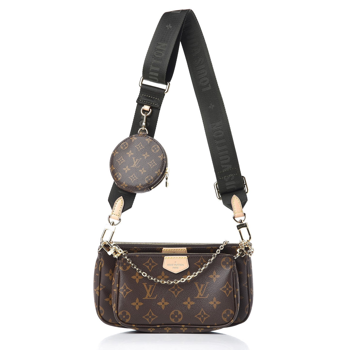 Monogram Multi Pochette Accessories Kaki