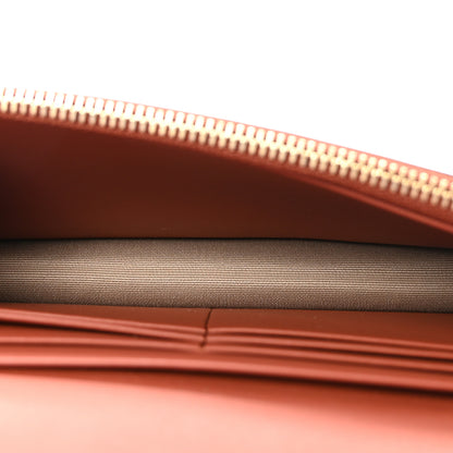 MCM Calfskin Large Diamond Wallet On Chain  Coconut Shell Brown 5 of 10