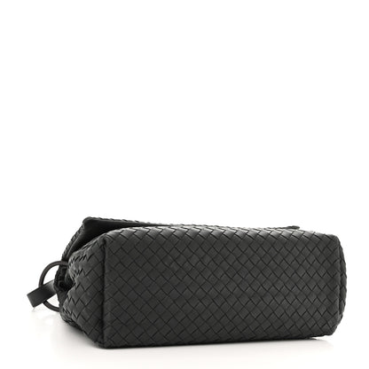 Bottega Veneta Nappa Intrecciato Flap Shoulder Bag Ebano 4 of 9