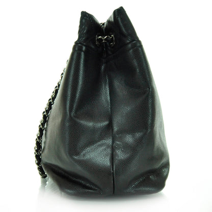 Chanel Washed Caviar Timeless Large Shopping Tote Black 6 of 12