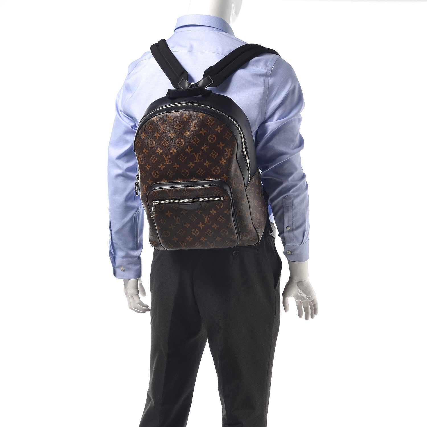 Louis Vuitton Monogram Macassar Josh Backpack 2 of 7
