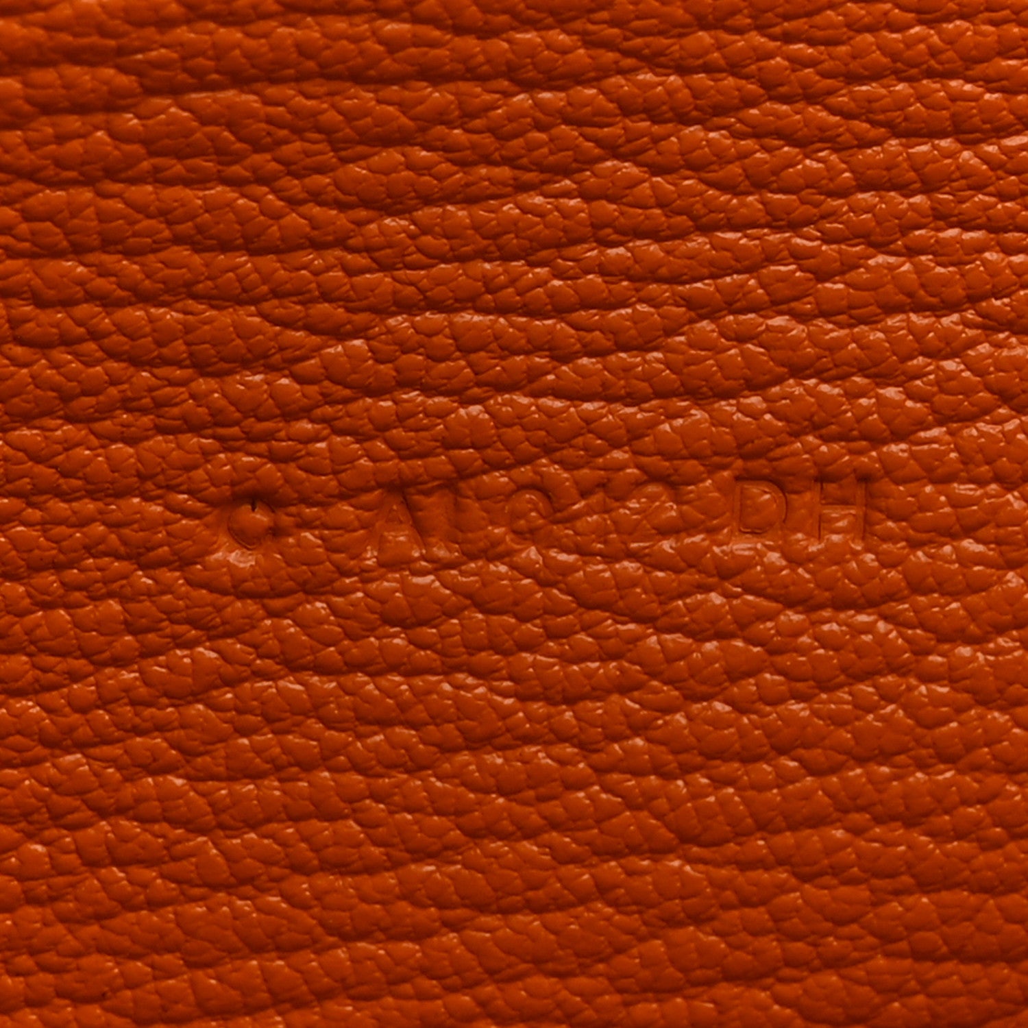 Hermes Chevre Mysore Medium Kelly Wallet Orange 7 of 8