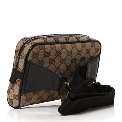 Gucci Monogram Belt Bag Dark Brown 3 of 13