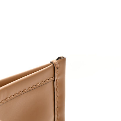 Fendi Vitello King Plexiglass Elaphe Python Print Logo Medium Fendi Sunshine Shopper Tote Miele Scuro Makeup 13 of 13