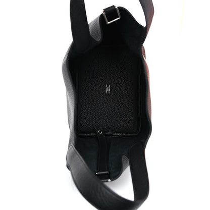 Hermes Taurillon Clemence Picotin Lock 18 PM Black 5 of 9