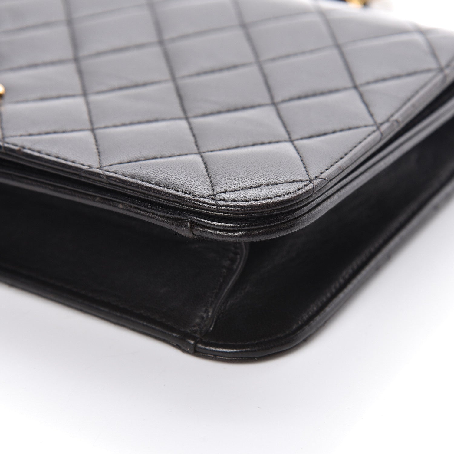 Chanel Lambskin Quilted Small Single Flap Black 11 of 11