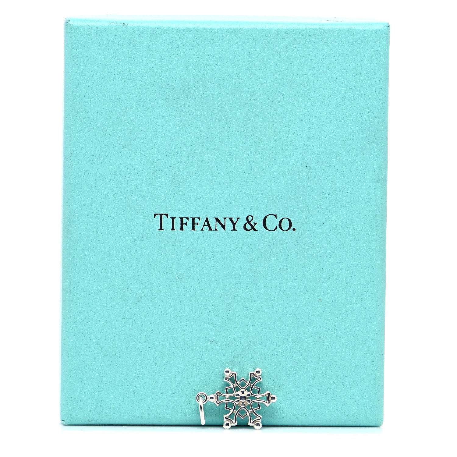 Tiffany Sterling Silver Snowflake Charm 5 of 5