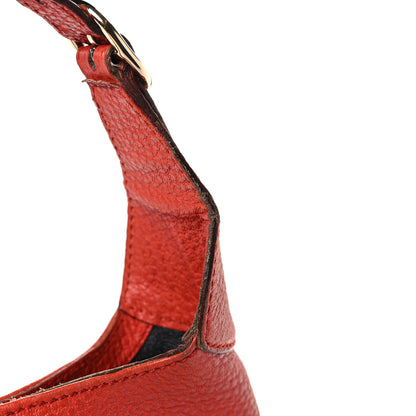 Gucci Calfskin Small Jackie O Hobo Dark Orange 11 of 12