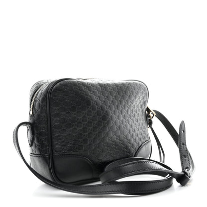 Gucci Microguccissima Mini Bree Messenger Bag Black 3 of 11