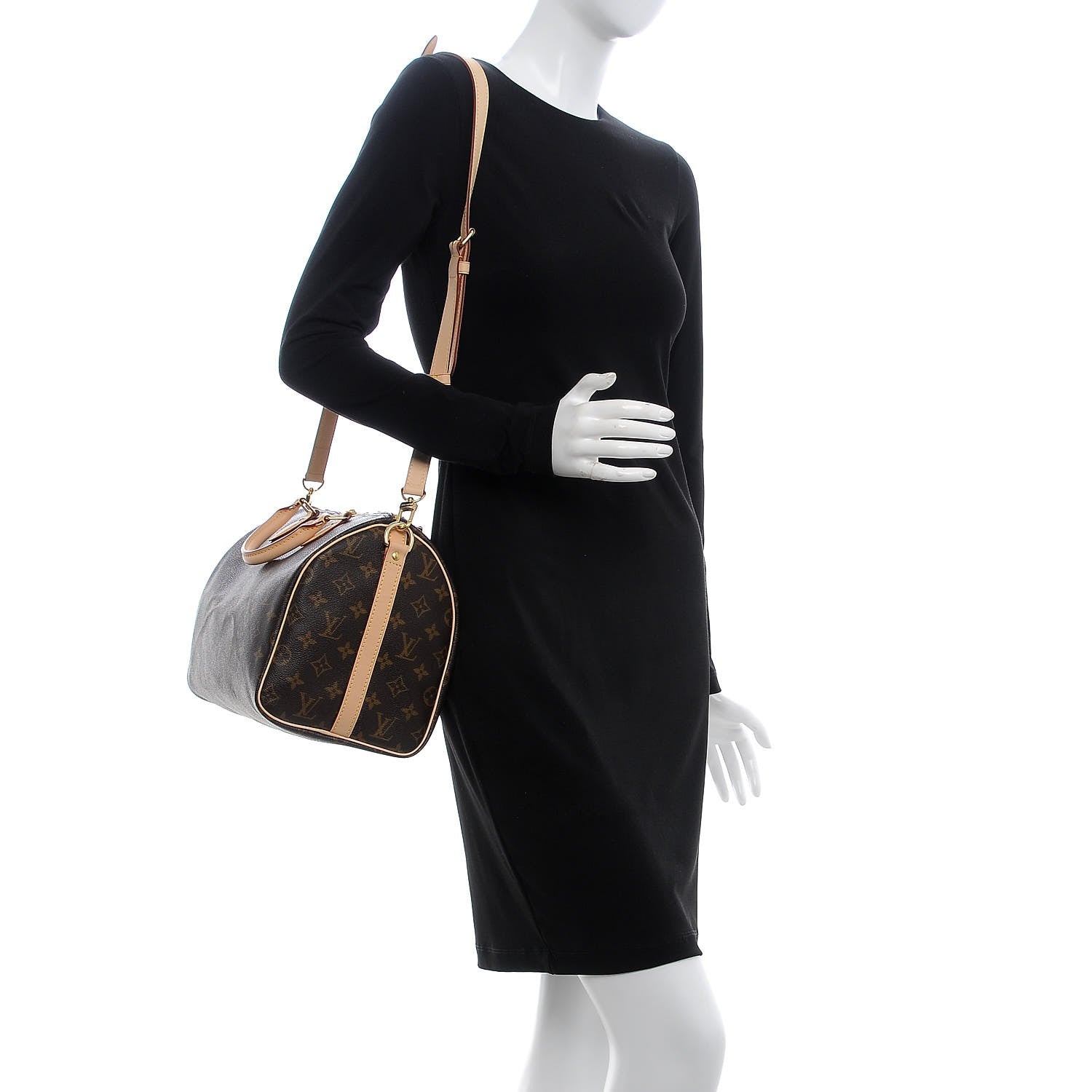 Louis Vuitton Monogram Speedy Bandouliere 30 2 of 8
