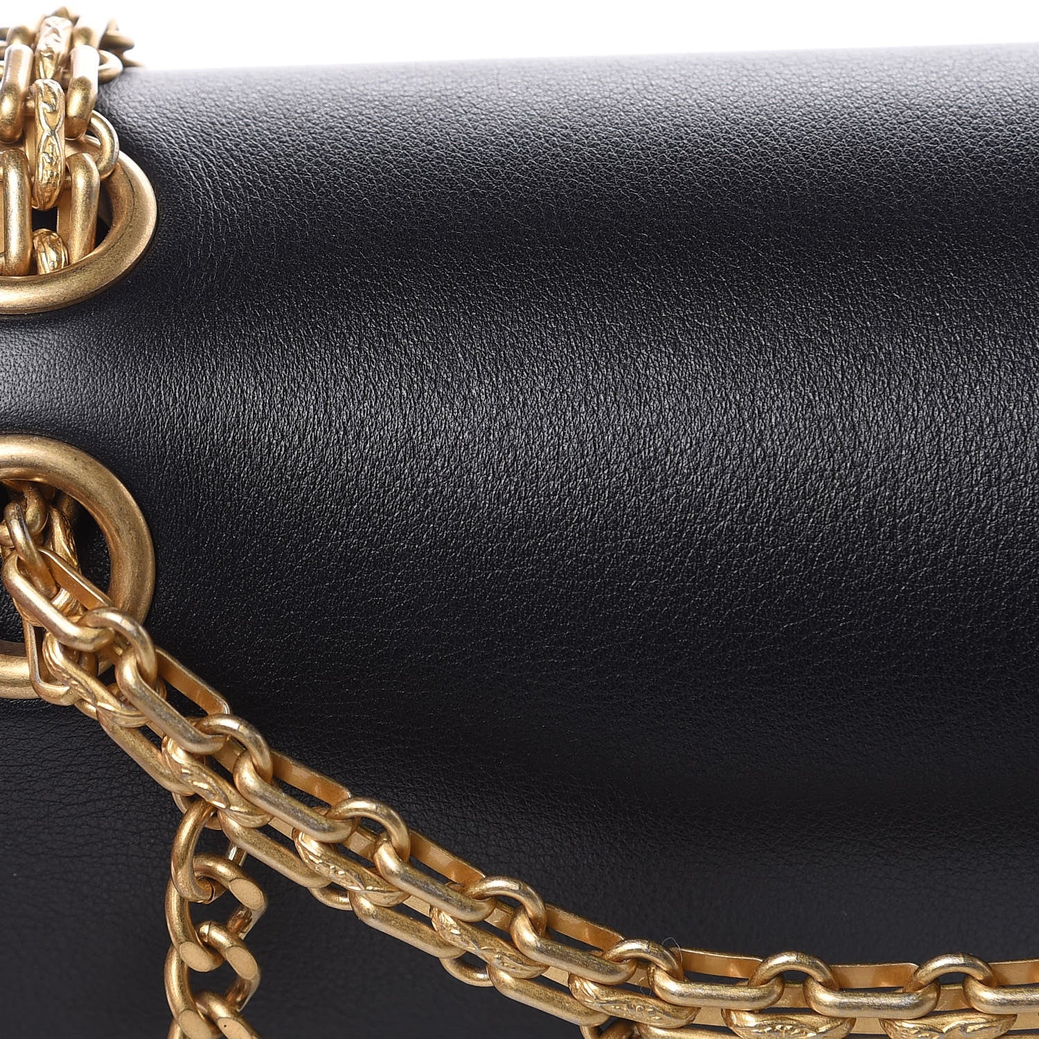 Chanel Calfskin Nude 2.55 Medals Reissue 225 Flap Black 8 of 10