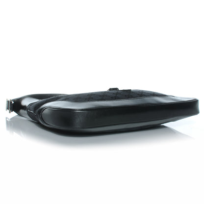 Gucci Monogram Small Jackie O Hobo Black 4 of 7