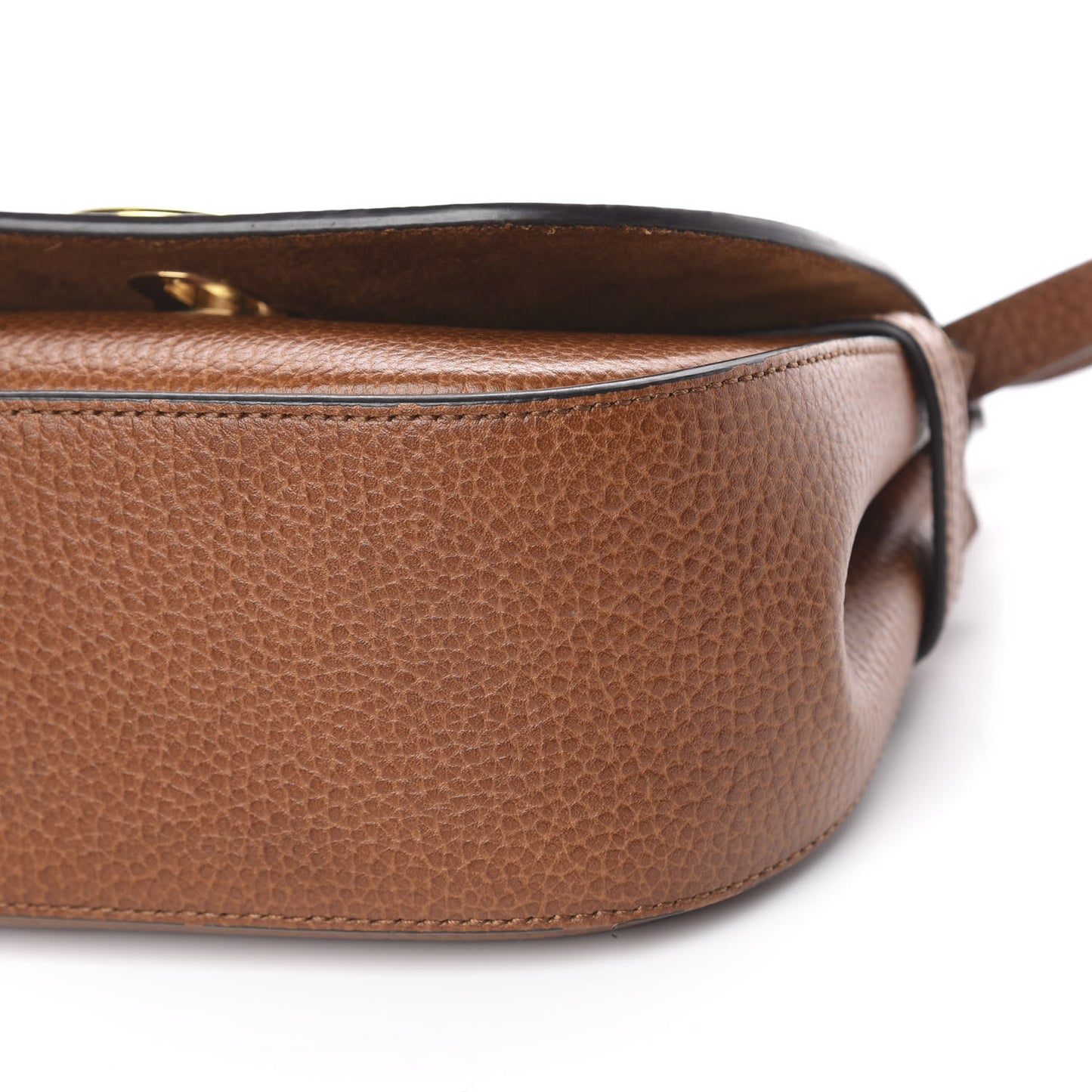 Small Classic Grain Small Amberley Satchel Oak