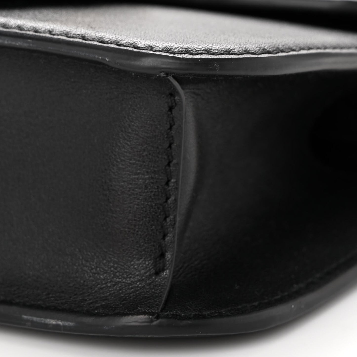 Calfskin Vlogo Small Loco Shoulder Bag Black