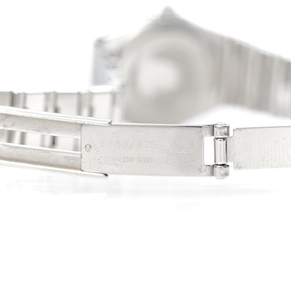 Omega Stainless Steel Diamond 22mm Constellation My Choice Quartz Watch Black 1566.56.00 6 of 6