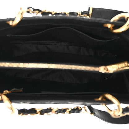 Chanel Caviar Quilted Grand Shopping Tote GST Black 5 of 13