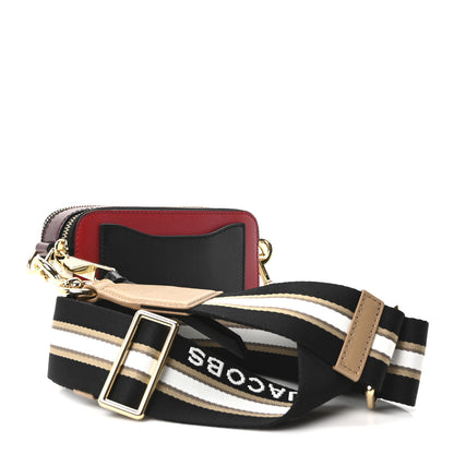 Marc Jacobs Saffiano Small Snapshot Camera Bag Red Multicolor 2 of 9