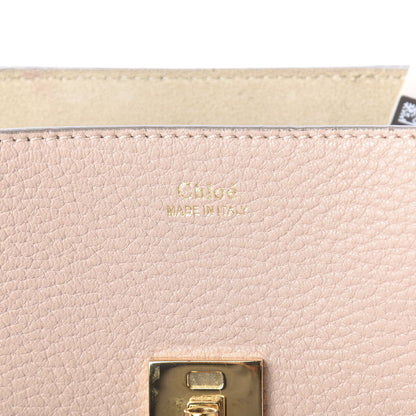 Chloe Grained Lambskin Mini Drew Shoulder Bag Cement Pink 6 of 10