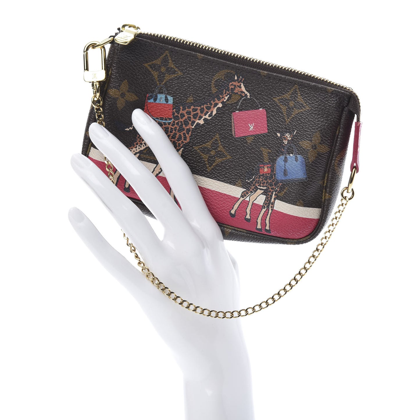 Monogram 2017 Christmas Animation Mini Pochette Accessories