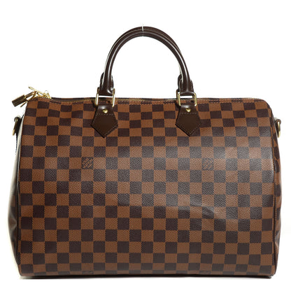 Louis Vuitton Damier Ebene Speedy Bandouliere 35 1 of 8