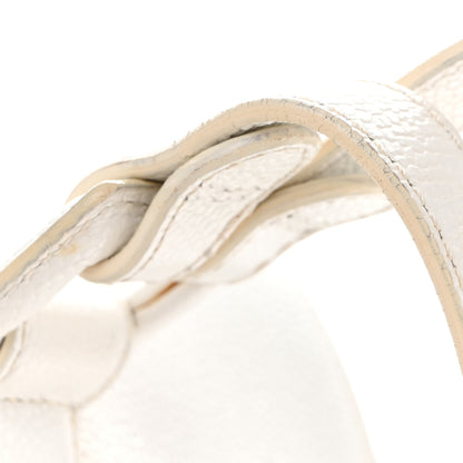 Chanel Caviar CC Backpack White 16 of 19