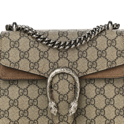 Gucci GG Supreme Monogram Mini Dionysus Shoulder Bag Taupe 8 of 19