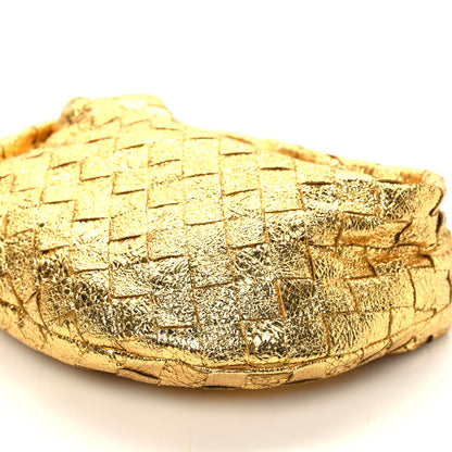Bottega Veneta Metallic Nappa Intrecciato Mini Jodie Gold 10 of 10